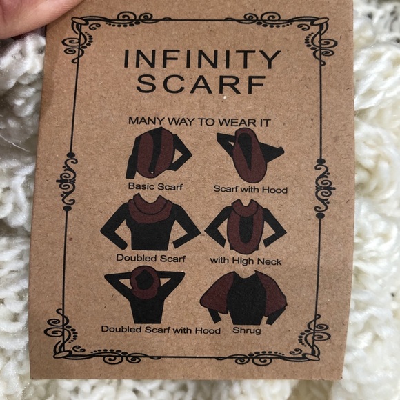 INFINTY SCARF - Picture 4 of 4